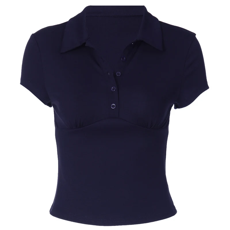 Damen Kurzärmliges Poloshirt mit taillierter Passform