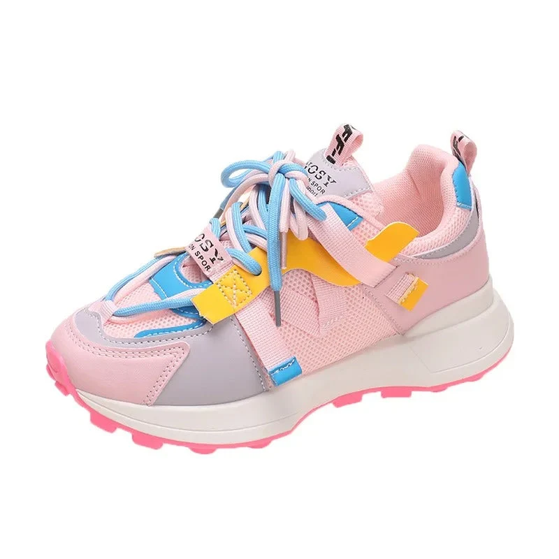 Damen Atmungsaktive Bunte Sneakers Nord Taschen