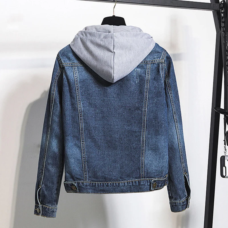 Nord Taschen | Plus Size Kapuzen-Denimjacke - Stilvoll & Bequem