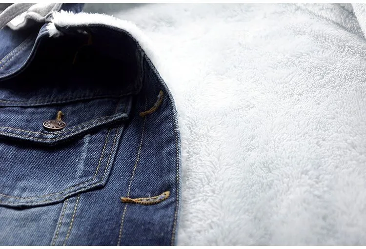 Nord Taschen | Plus Size Kapuzen-Denimjacke - Stilvoll & Bequem