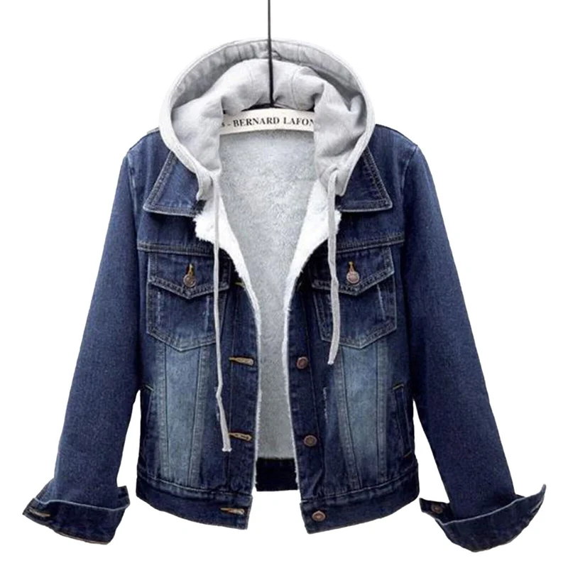 Nord Taschen | Plus Size Kapuzen-Denimjacke - Stilvoll & Bequem