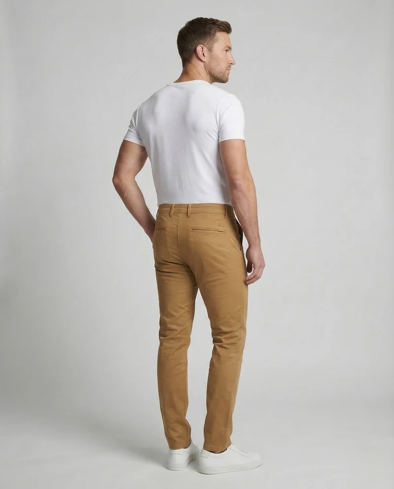 Herren Chinohose Slim Stretch