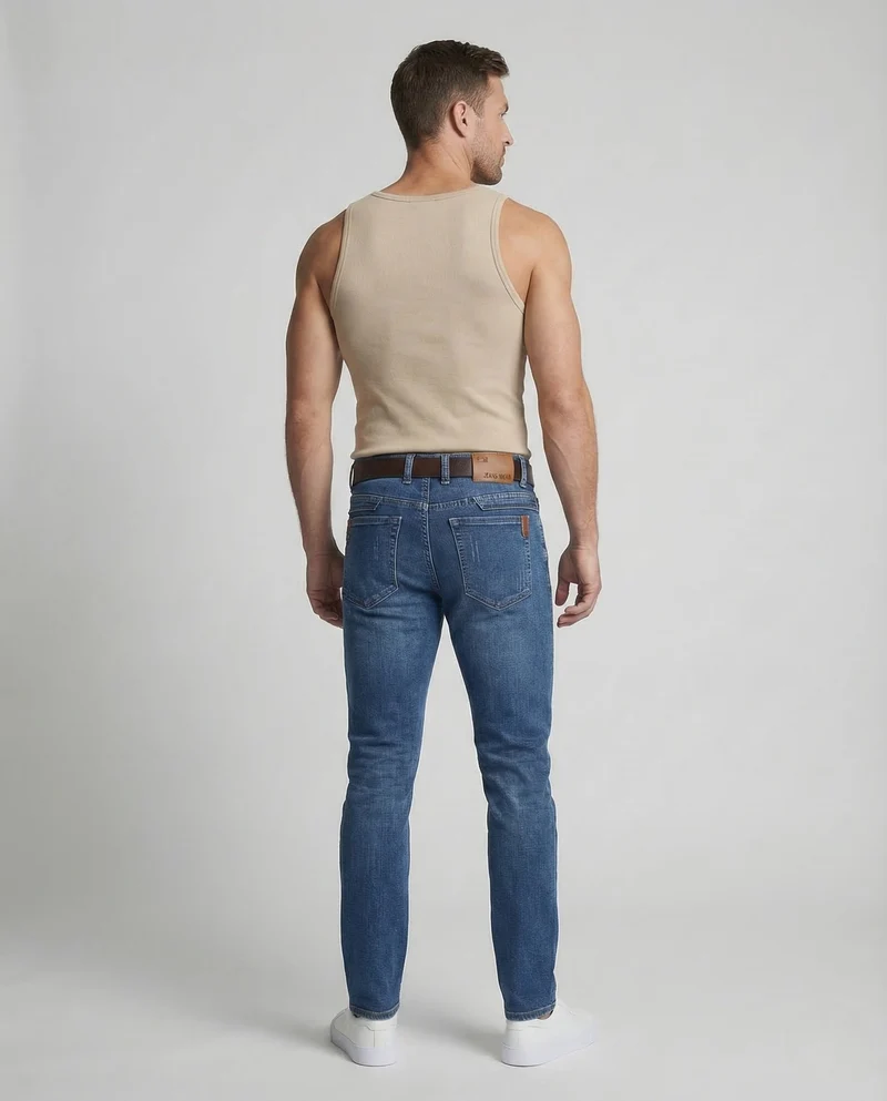 Herren Jeans Slim Gerade