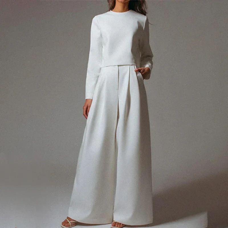Trendy Geschäftsanzug - Top+Hose