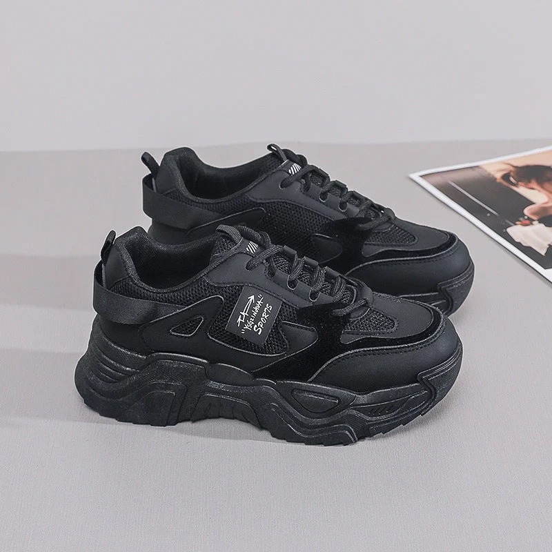 Damen Sneakers im modernen Chunky-Stil mit atmungsaktivem Obermaterial und gepolsterter Sohle