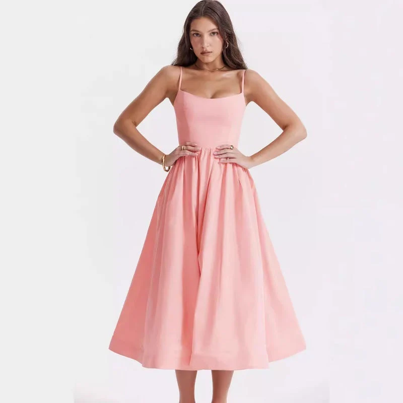 Damen Maxi-Kleid mit floralem Design