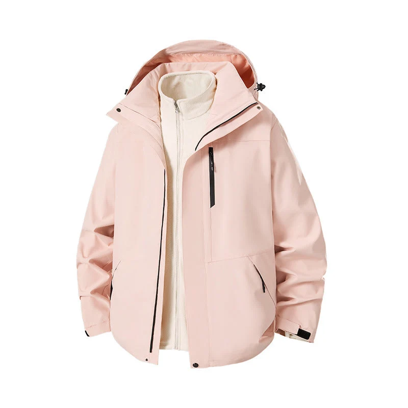 Damen wetterfeste Alleskönner-Jacke mit isolierender Innenschicht
