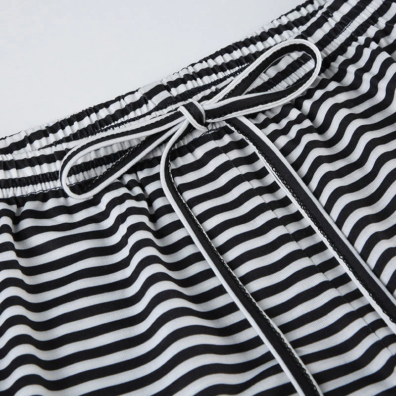 Gestreifte Loungehose