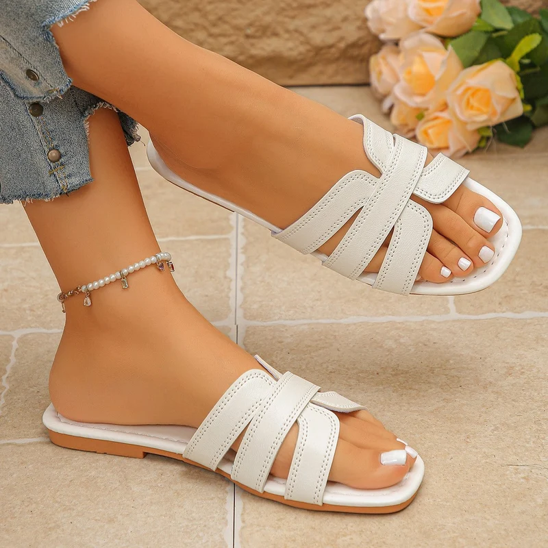 Damen ergonomische Riemchensandalen