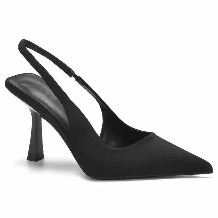 Damen Slingback Pumps mit spitz zulaufendem Design und elegantem Absatz