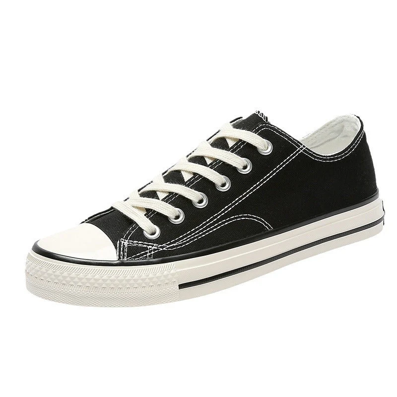 Damen Leichte Canvas-Sneaker mit rutschfester Sohle