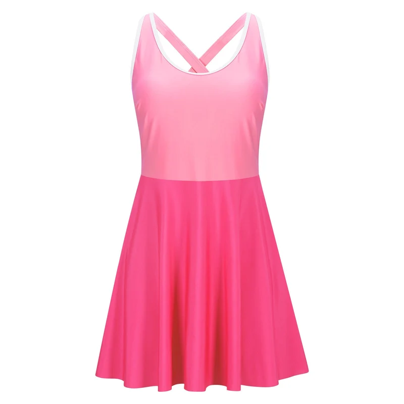 Damen Sportliches Schwimmkleid