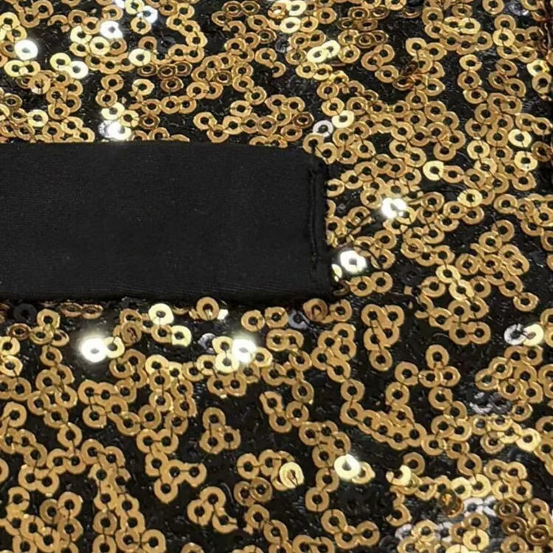 Herren Glitzernde Festtagsweste
