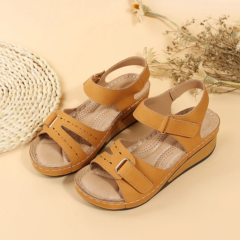 Damen orthopädische Komfortsandalen mit verstellbaren Riemen und anatomischem Fußbett Nord Taschen