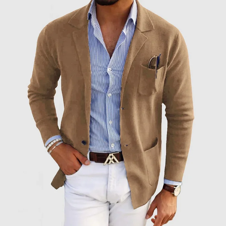 Lässiger Herrenblazer, Stilvoll und Bequem