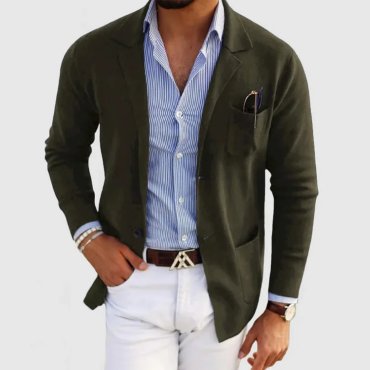 Lässiger Herrenblazer, Stilvoll und Bequem