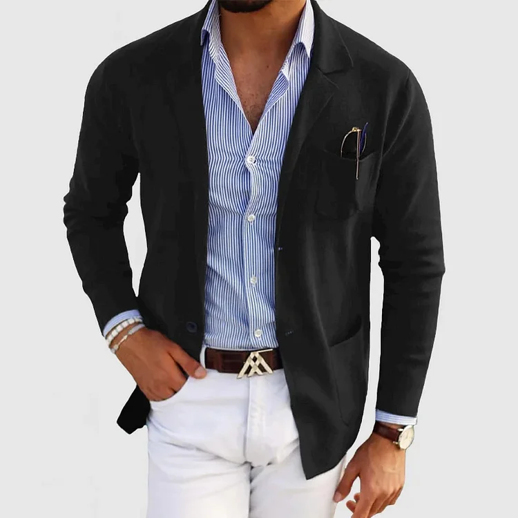 Lässiger Herrenblazer, Stilvoll und Bequem