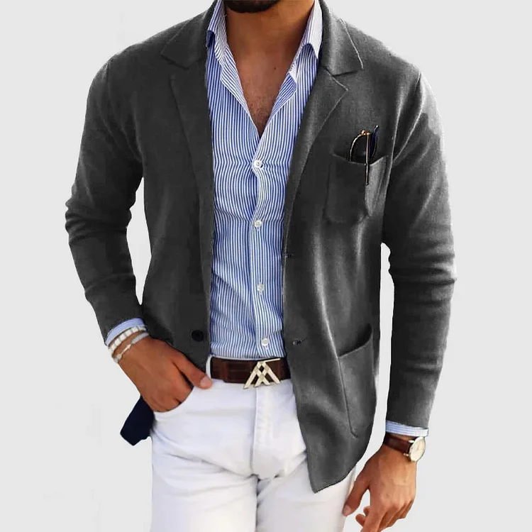 Lässiger Herrenblazer, Stilvoll und Bequem