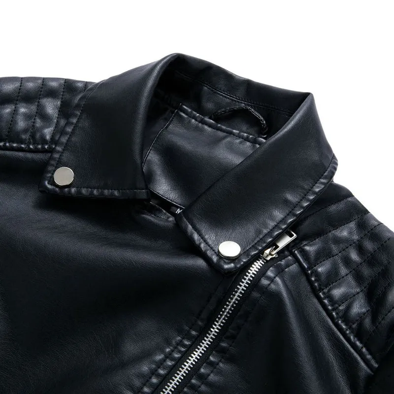 Stylische Lederjacke
