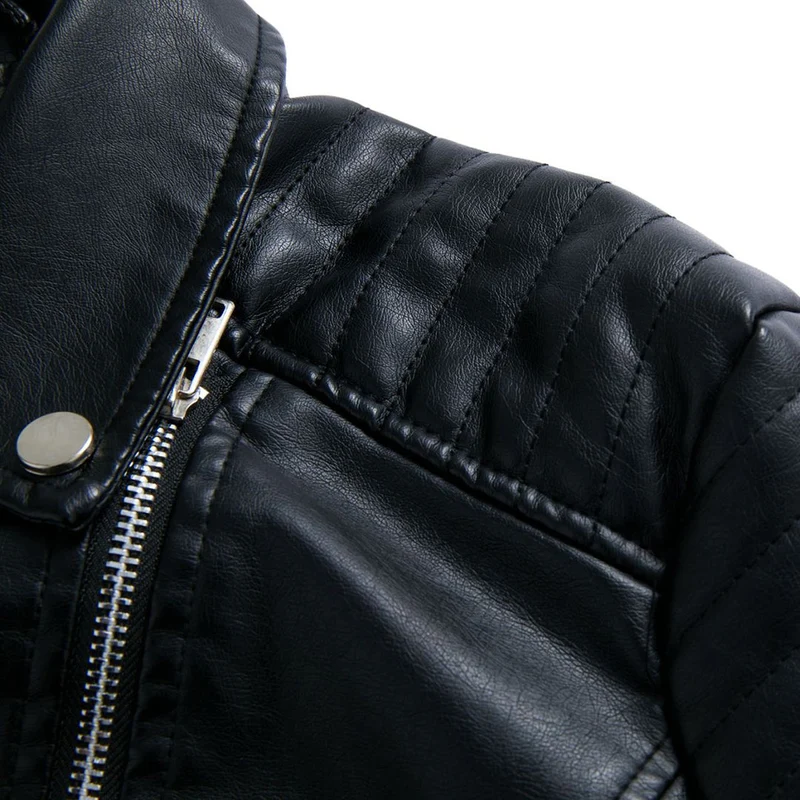 Stylische Lederjacke