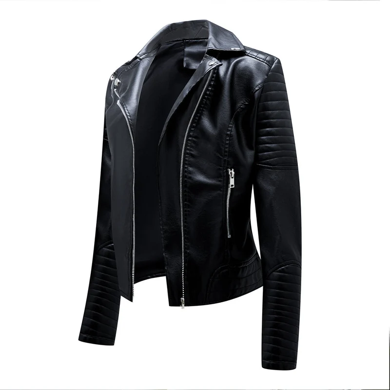 Stylische Lederjacke