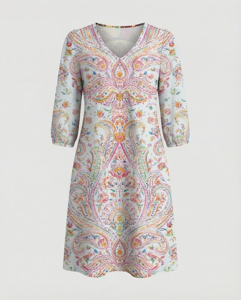 Boho Maxikleid Sommer Damen Taschen