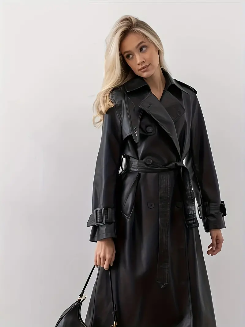 Trenchcoat aus mit Gürtel Hayle