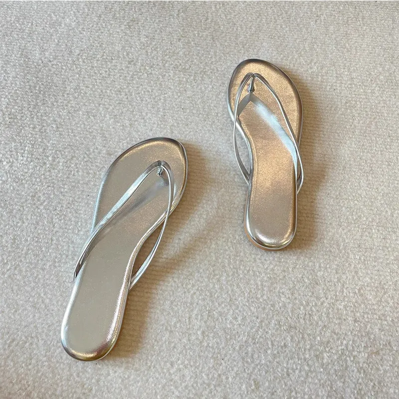 Damen Zehentrenner-Sandalen mit ergonomischem Fußbett und weichem Obermaterial