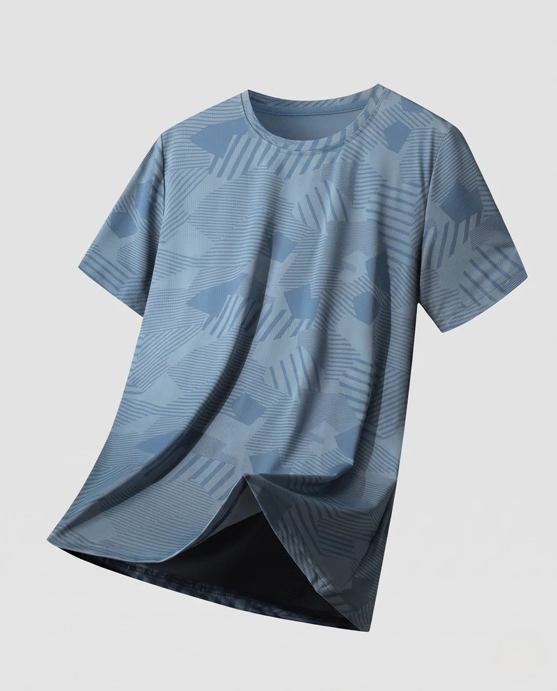 Herren nan schnelltrocknendes Sportshirt mit 3D-Mesh-Einsätzen und kühlender Technologie Nord Taschen