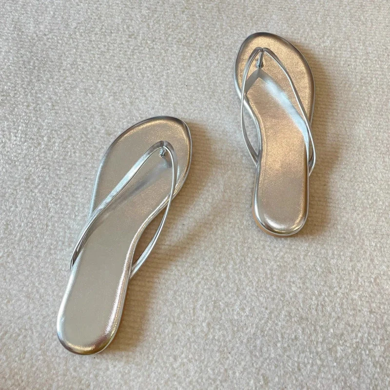 Damen Zehentrenner-Sandalen mit ergonomischem Fußbett und flexiblen Riemen