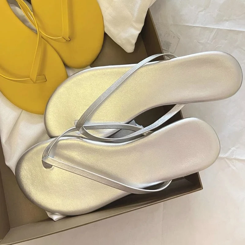 Damen Zehentrenner-Sandalen mit ergonomischem Fußbett und flexiblen Riemen
