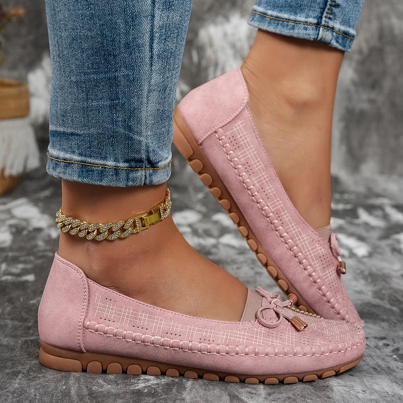 elegante Damenschuhe, gesundes Gehen mit Lederkomfort.
