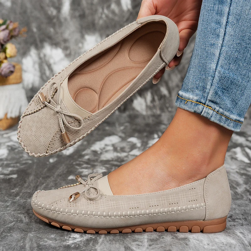 elegante Damenschuhe, gesundes Gehen mit Lederkomfort.