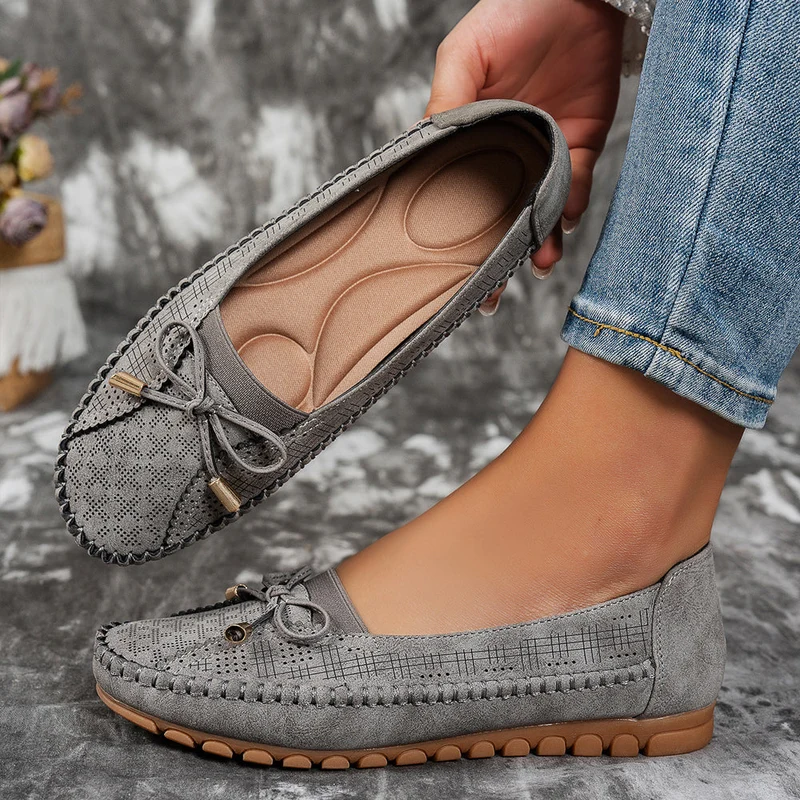 elegante Damenschuhe, gesundes Gehen mit Lederkomfort.