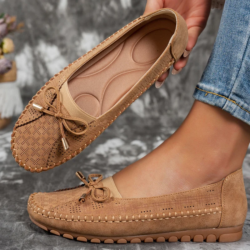 elegante Damenschuhe, gesundes Gehen mit Lederkomfort.