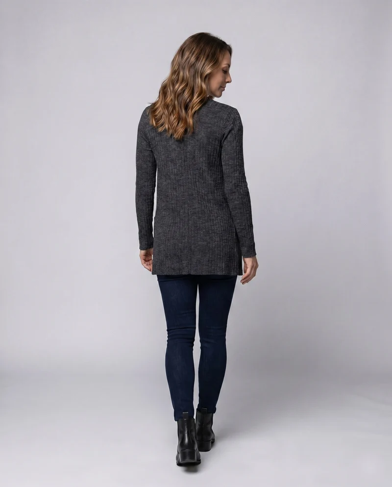 Damen Strickcardigan mit praktischen Taschen und Knopfdetails