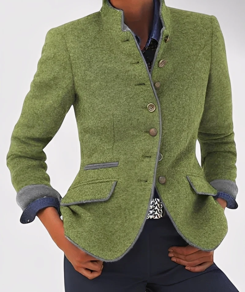 Moderne Damenjacke mit Taschen für den Alltag