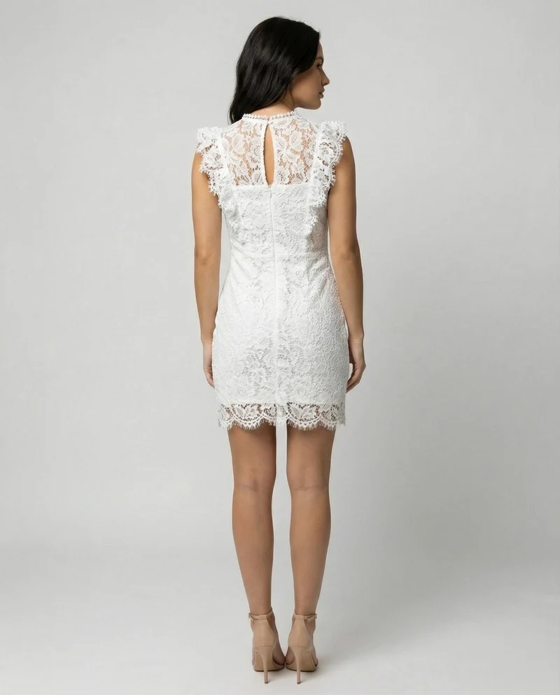 Elegantes Kleid aus Spitze
