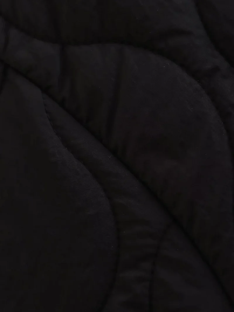 Gepolsterte Jacke Damen, Leichtes Übergröße Modell mit Taschen, Knopfverschluss