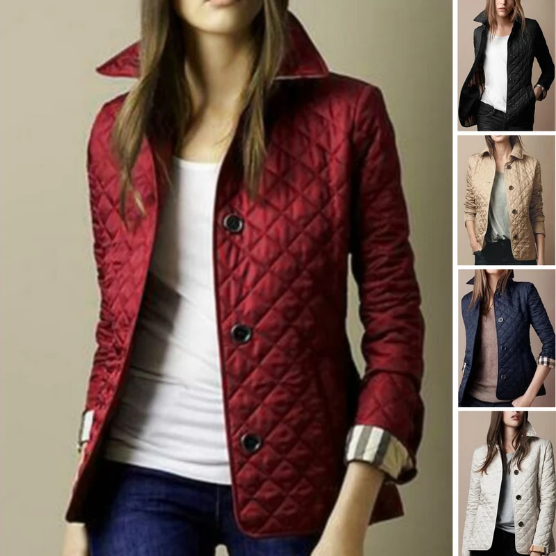 Die Elegante Schlanke Seiden-Baumwoll-Jacke