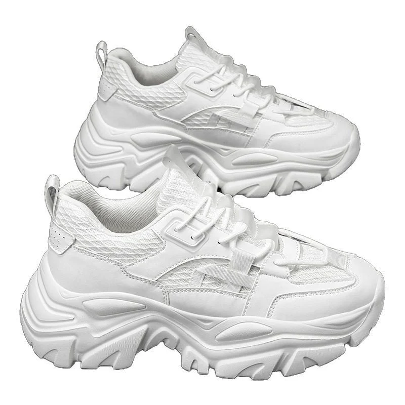 Damen Sportliche Chunky Sneakers mit stabiler Profilsohle