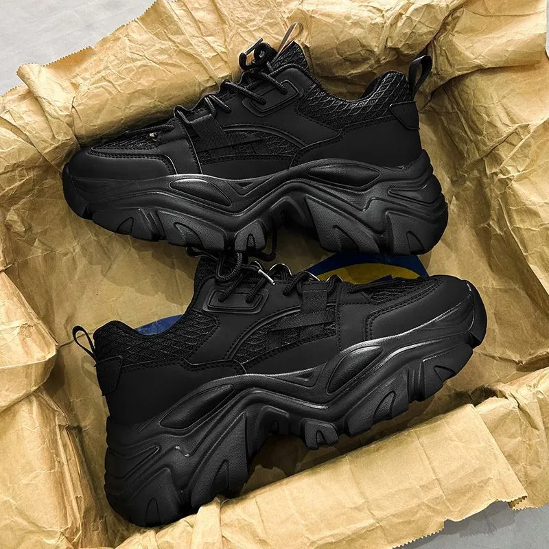 Damen Sportliche Chunky Sneakers mit stabiler Profilsohle