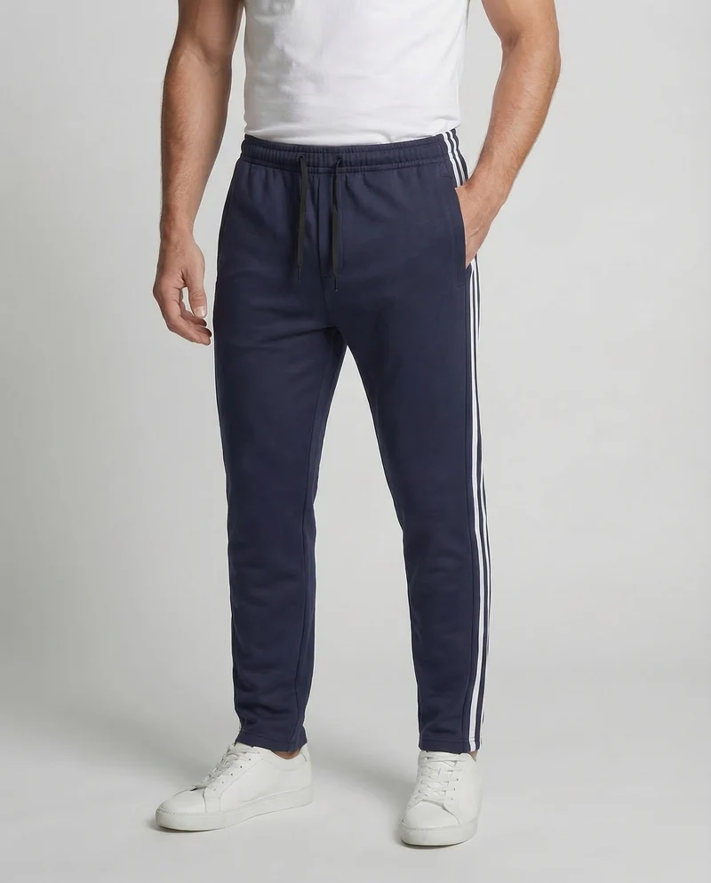Unisex Jogginghose Streifen Fleece