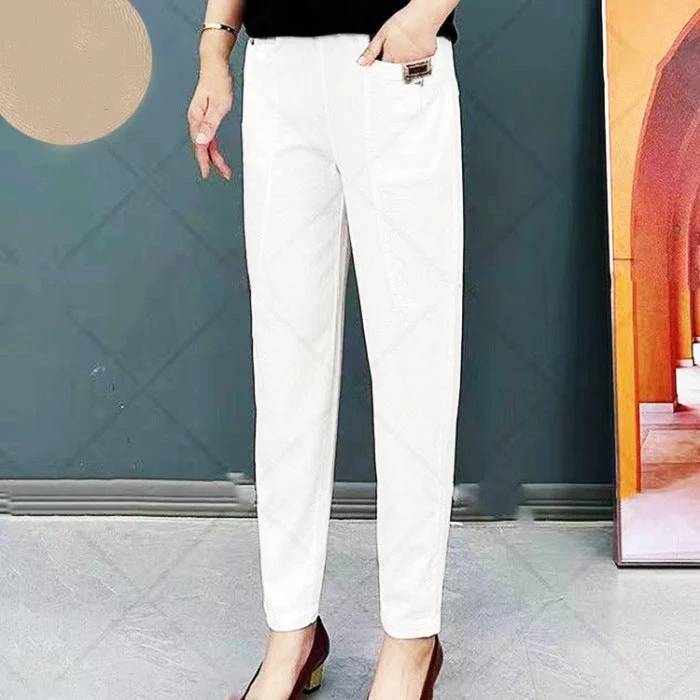 Bequeme Baumwoll Damenhose