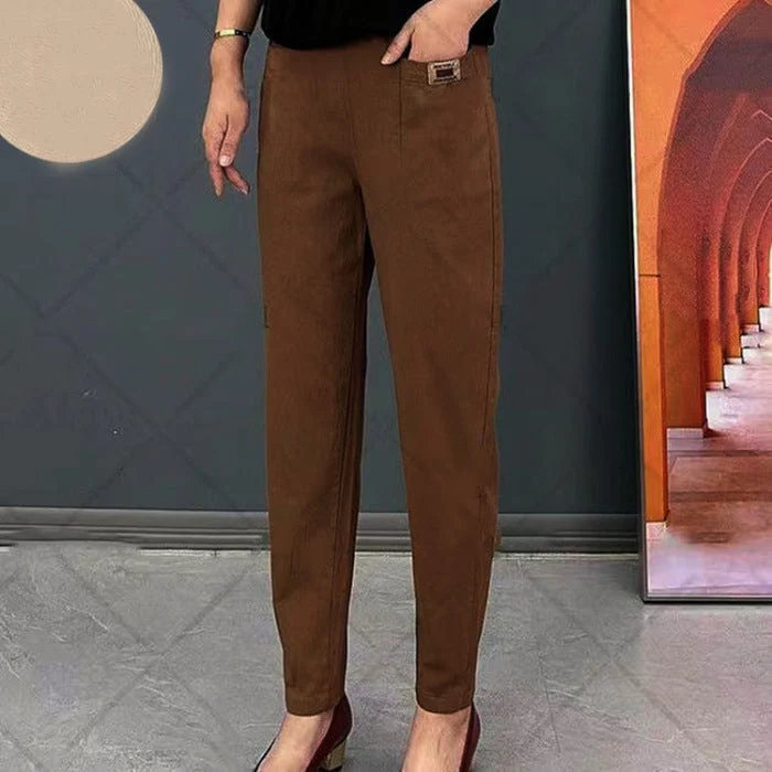 Bequeme Baumwoll Damenhose