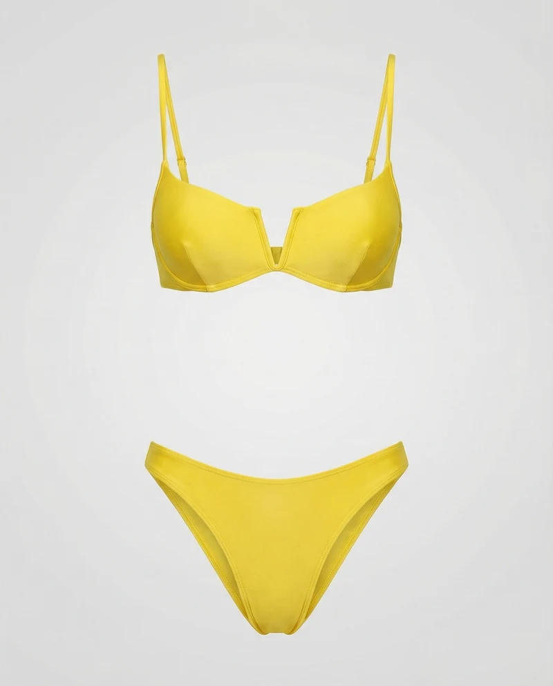 Push-Up-Bikini Brasilianischer Stil für Damen