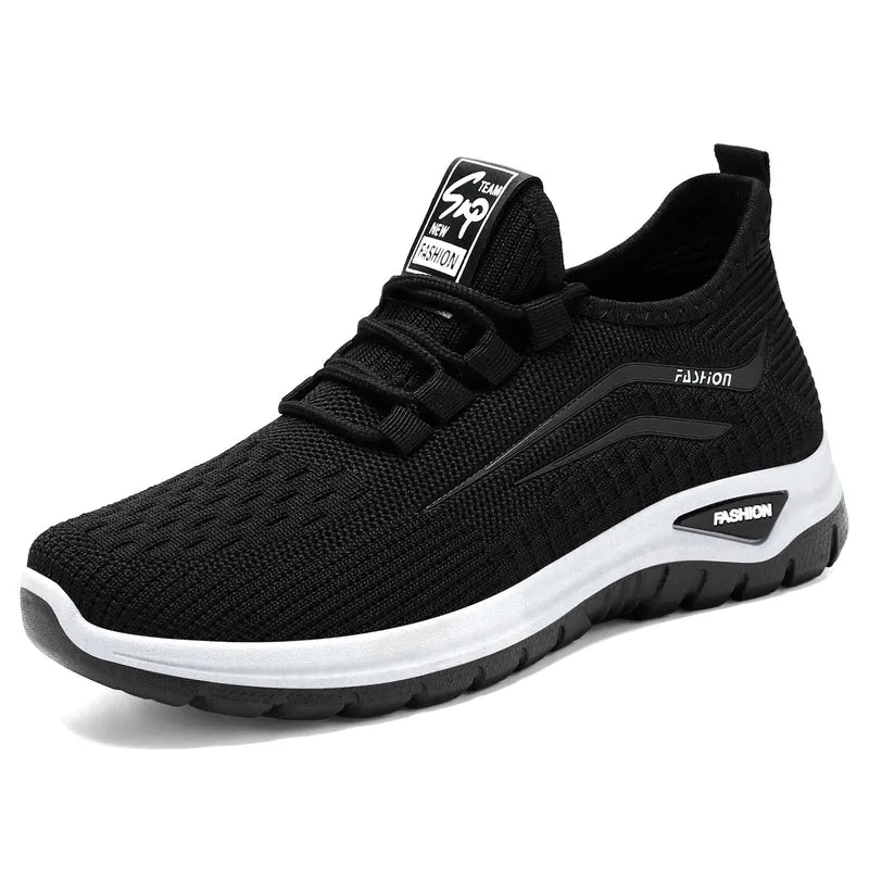 Damen Hochwertige und atmungsaktive Sportschuhe mit elastischem Einschlupf