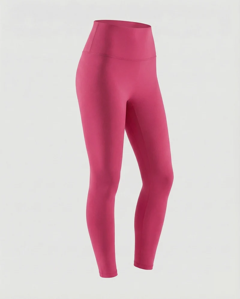 Damen hochgeschnittene Kompressions-Leggings mit Mikrostretch
