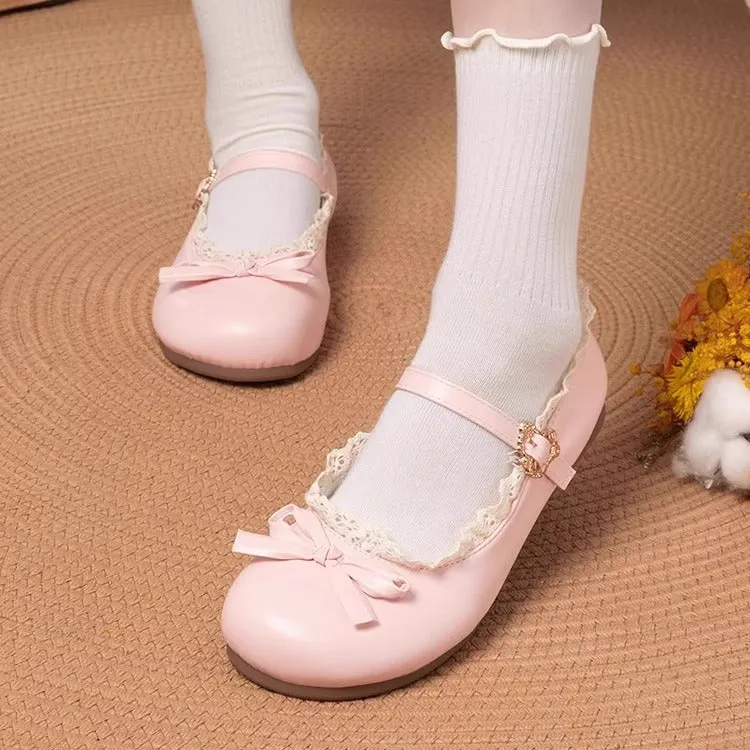 Damen Ballerina-Schuhe mit eleganter Riemchen-Detail und bequemer Sohle