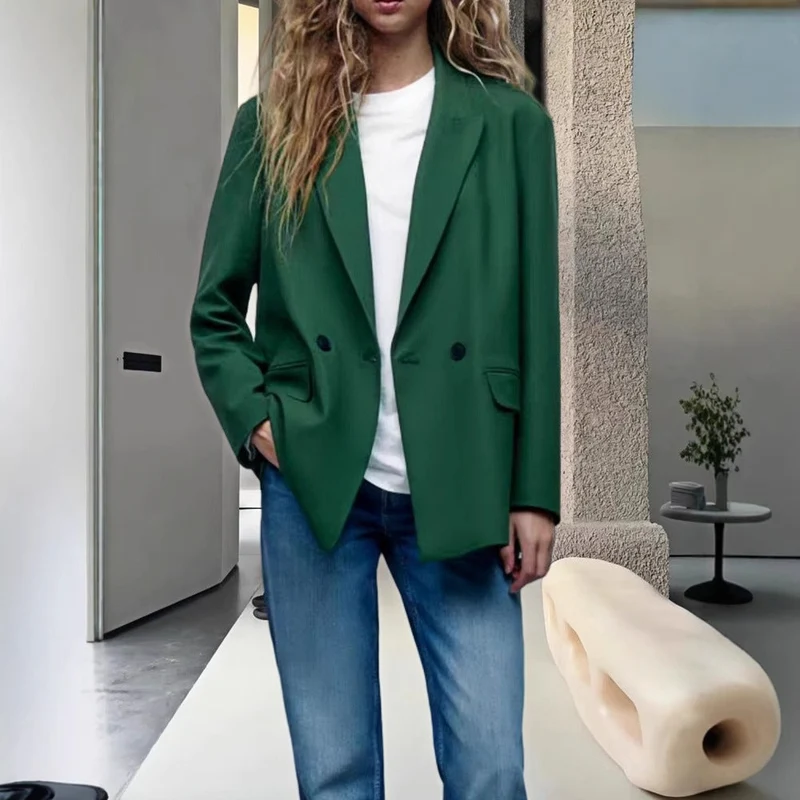 Damen Modischer und eleganter Oversized Blazer